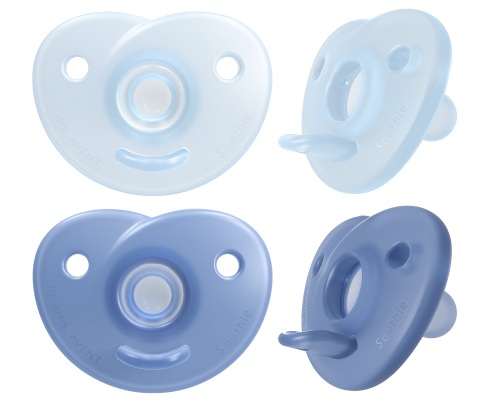 Philips AVENT Šidítko Soothie 0-6m chlapec, 2 ks