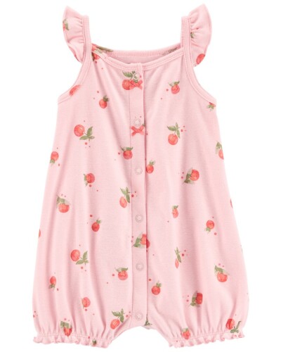 CARTER'S Overal letní Pink Peach holka 9m