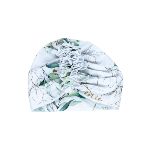 ENIE BABY Čepice dětská turban Golden Leaves Uni 0-3m