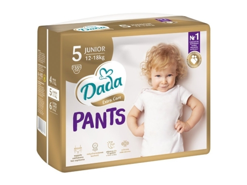 DADA Extra Care Pants Kalhotky plenkové jednorázové 5 Junior (12-18 kg) 35 ks