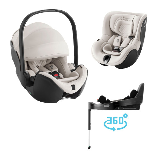 Autosedačka set Baby-Safe Pro + Vario Base 5Z + autosedačka Dualfix 5z Lux, Soft Taupe