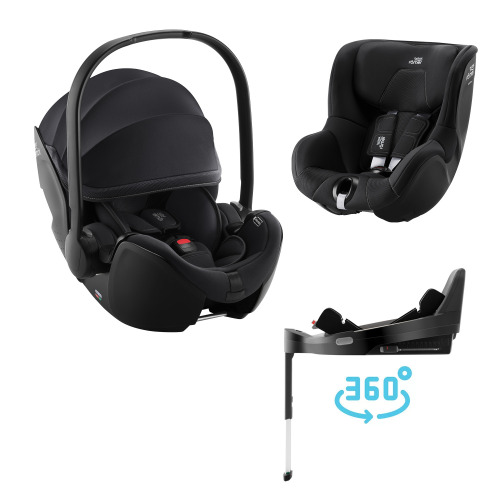 Autosedačka set Baby-Safe Pro + Vario Base 5Z + autosedačka Dualfix 5z, Galaxy Black