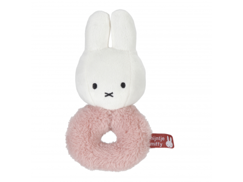 Chrastítko králíček Miffy Fluffy Pink