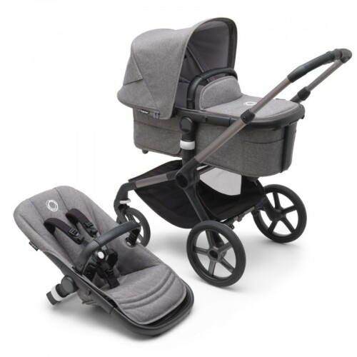 Kočárek BUGABOO FOX5 - Grey mélange/ grey mélange/ graphite