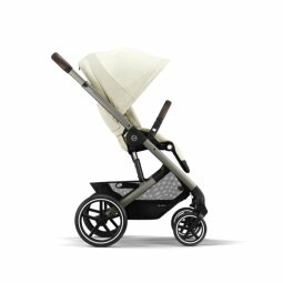 Kočárek CYBEX Balios S Lux + Cot S Lux Seashell Beige Taupe Frame