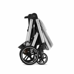 Kočárek CYBEX Balios S Lux + Cot S Lux Lava Grey Silver Frame