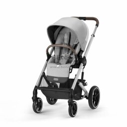 Kočárek CYBEX Balios S Lux + Cot S Lux Lava Grey Silver Frame