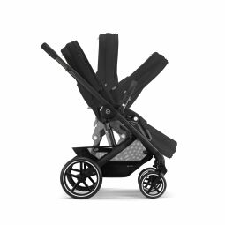 Kočárek CYBEX Balios S Lux + Cot S Lux Moon Black Black Frame