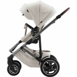 Set kočárek Smile 5Z + hluboká korba + autosedačka Baby-Safe Pro Lux, Soft Taupe