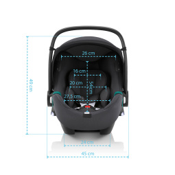 Autosedačka Baby-Safe iSense, Atlantic Green