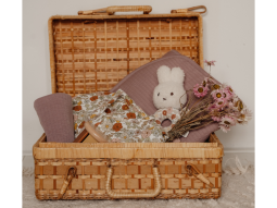 Chrastítko králíček Miffy Vintage Kytičky