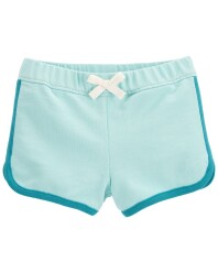 CARTER'S Kraťasy Light Blue holka 12m