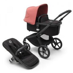 Kočárek BUGABOO FOX5 - Sunrise red/ midnight black/ black